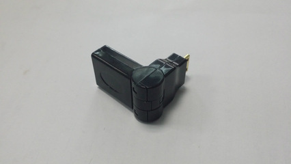 凱旺HDMI A母轉迷你HDMI公頭180°可旋轉轉接頭 靈活連接，ABS外殼耐用之選